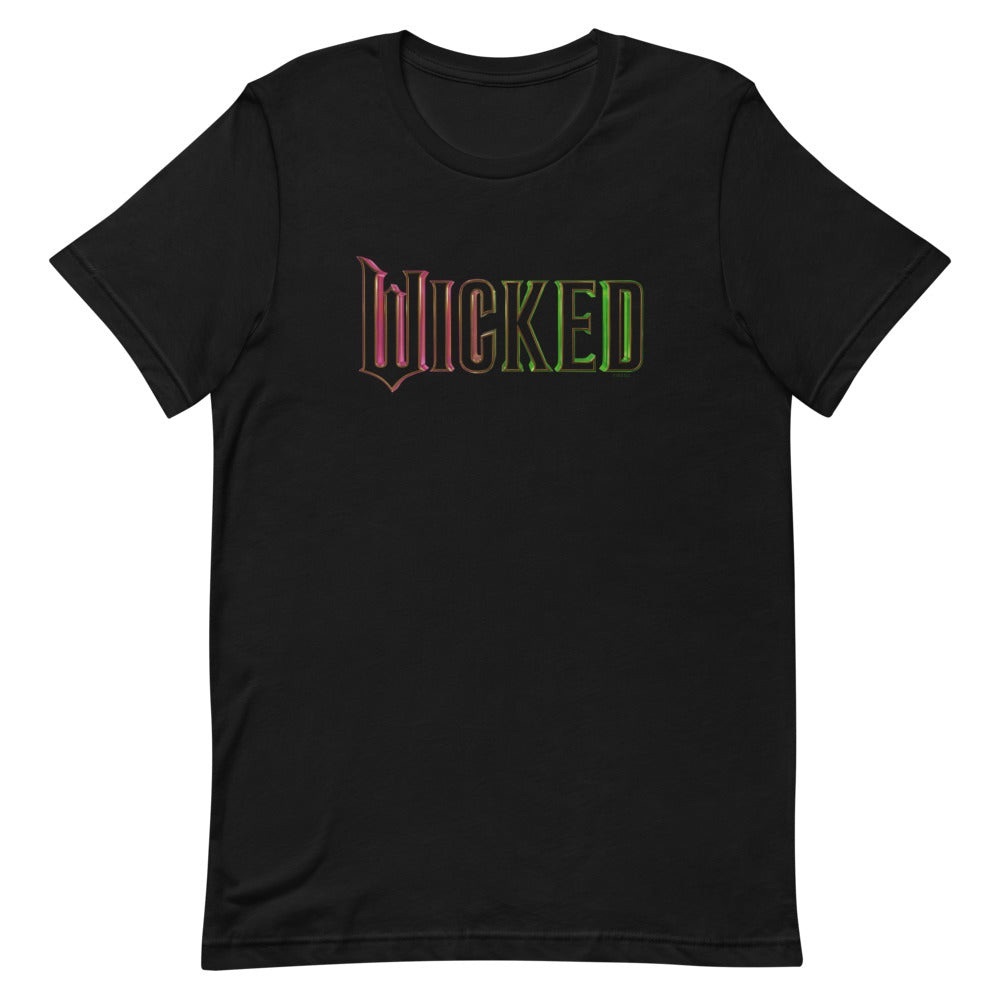 Wicked T-shirt Musical Theatrical Logo Graphic Tee size Medium Unisex NEW